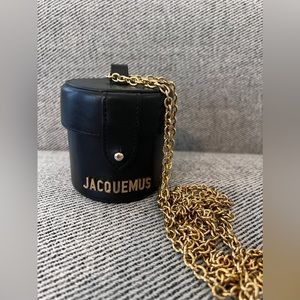 JACQUEMUS Black ‘Le Vanity’Bag